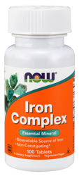 ŻELAZO COMPLEX 27 mg z chelatu (DWUGLICYNIAN ŻELAZA) 100 tabletek