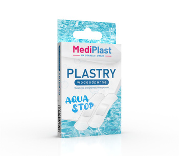 MediPlast na otarcia i urazy plastry Aqua Stop 10 sztuk