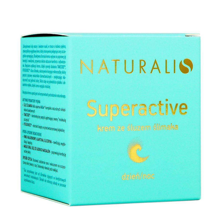Naturalis Superactive Krem Ze Śluzem Ślimaka 50Ml