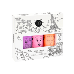 NAILMATIC NEONY- ZESTAW 3 LAKIERÓW DO PAZN 24 ml