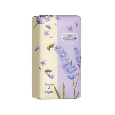 Happy Life mydło toaletowe Lawenda 180 g