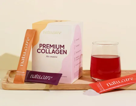 Natu.care Kolagen Premium 5 000 mg, 30 saszetek smak mango - truskawka - jeżyna