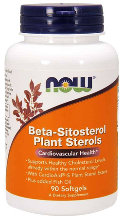 Beta-Sitosterol Plant Sterols - Sterole roślinne (90 kaps.)
