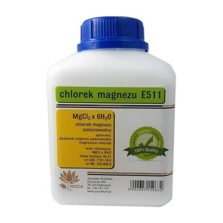Yucca − Chlorek magnezu sześciowodny − 500 g