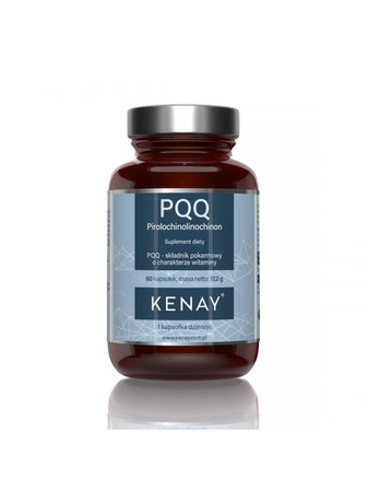 KENAY PQQ Pirolochinolinochinon na wsparcie energii komórkowej i funkcji poznawczych 60 kaps.