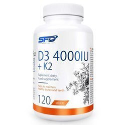 SFD Witamina D3 4000 IU + K2 na wsparcie odporności 120 tabl.