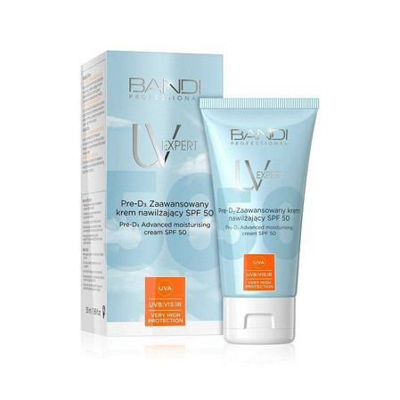 Bandi UV Expert Pre-D3 Zaawansowany krem nawilżający SPF 50 50 ml