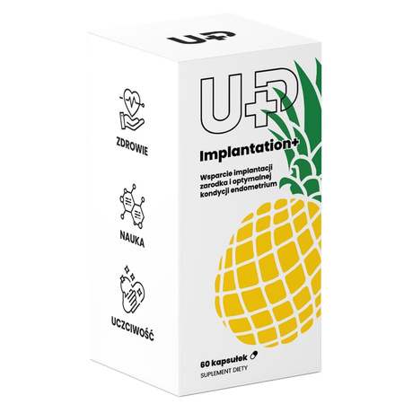 UP Heatlh Implantation+ suplement diety 60 kaps.