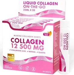 Swedish nutra Marine Collagen 12 500 mg  kolagen do picia Shots 25 ml x 20