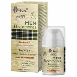 Ava Eco Men Pheromones łagodzący balsam po goleniu aktywujący meskie feromony 50ml