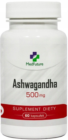 MedFuture Ashwagandha 500mg 60 kapsu.