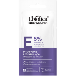 L'biotica Dermomask intensywnie regenerująca maska z witaminą E 8ml