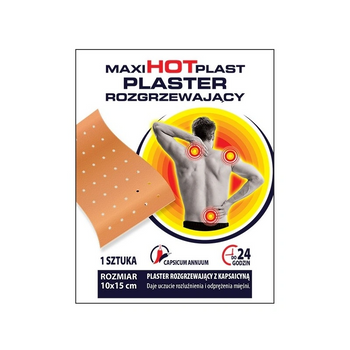 MaxiHotPlast plaster rozgrzewający 1 sztuka