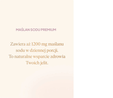 Natu.Care Maślan Sodu Premium 1200 mg - 90 kaps.