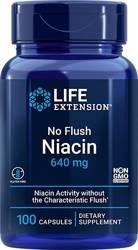 No Flush Niacin 640 mg  (100 kaps.)