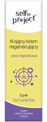 Selfie Project, Kojący Krem Regenerujący, 50 ml