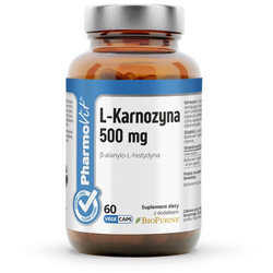 Pharmovit L-Karnozyna 500 mg na wsparcie procesu antyoksydancji 60 kaps.