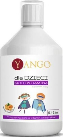 Multiwitamina dla dzieci suplement diety 500ml