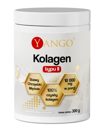 Yango Kolagen wołowy czysty typu II 300 g