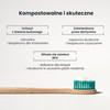 Georganics, Szczoteczka do zębów z drewna bukowego, MEDIUM