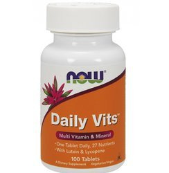 Now - Daily vits witaminy i minerały - 100 tab