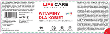 Life Care Witaminy dla Kobiet