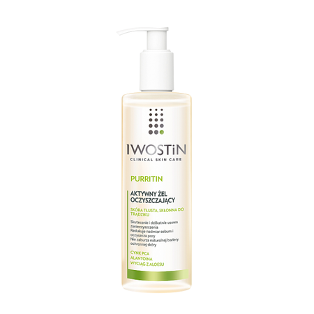 Iwostin Purritin Aktywny żel oczyszczający 300 ml