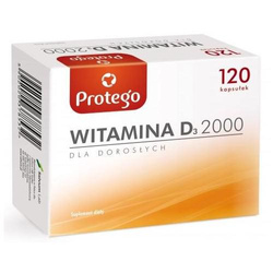 Protego Witamina D 2000 -120 kaps.