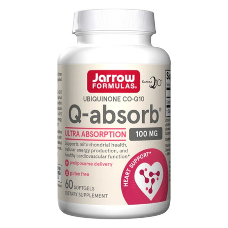 Jarrow Formulas Ubiquinol QH-absorb 200 mg koenzym Q10 - 60 kaps.