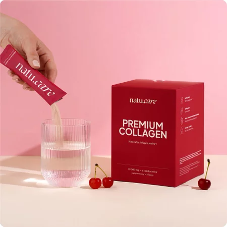 Natu.Care Premium Kolagen smak wiśnia 10000 mg - 30 saszetek