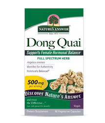 NATURE'S ANSWER Dong Quai - Dzięgiel chiński (90 kaps.)