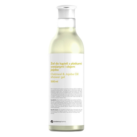 Oatmeal & Jajoba Oil Shower Gel żel do kąpieli z płatkami owsianymi i olejem jojoba 500ml