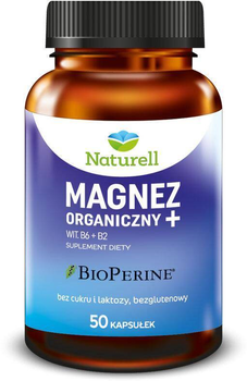 NATURELL Magnez Organiczny + 50 kaps.