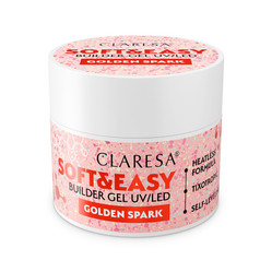 Soft&amp;Easy Builder Gel żel budujący Golden Spark 45g
