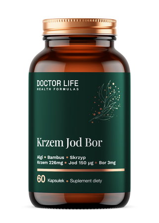Doctor Life Krzem Jod Bor Algi Bambus Skrzyp 60 kaps.