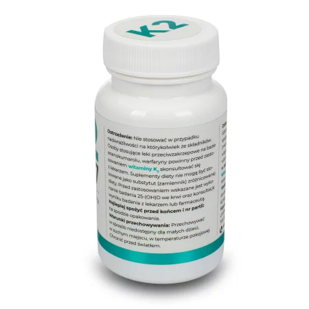 Visanto Witamina K2 Mk7 200 Mg + D3 - 60 kaps.