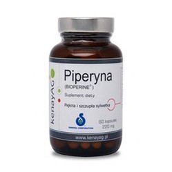 KENAY Piperyna BioPerine® na wsparcie układu pokarmowego i przyswajania składników odżywczych 60 kaps.