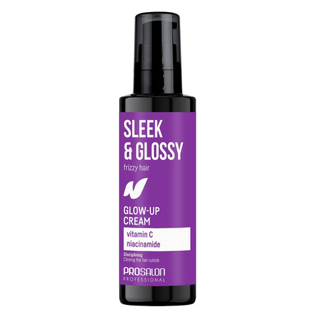 Sleek & Glossy rozświetlający krem do włosów 100ml