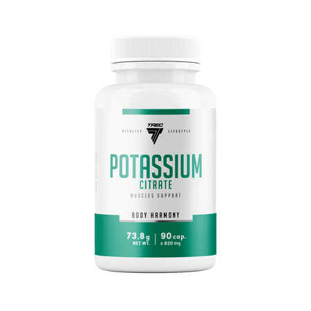 Trec POTASSIUM CITRATE wsparcie układu nerwowego 90 kaps.