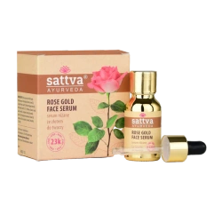 Sattva - Rose Gold Serum różane ze złotem do twarzy 15ml