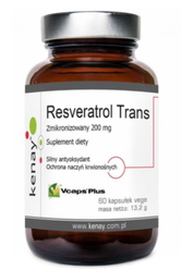 Zmikronizowany Resveratrol 200 mg (60 kaps.)