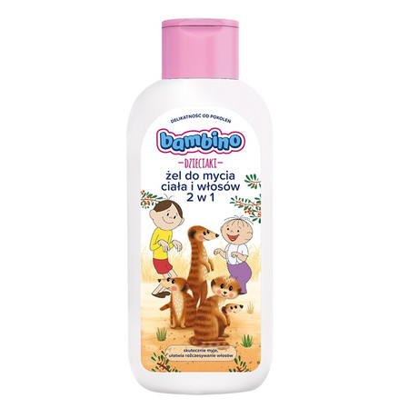 Dzieciaki żel do mycia ciała i włosów 2w1 400ml
