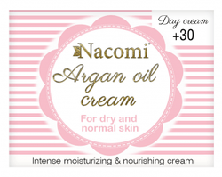 Nacomi Krem Arganowy Z Wit.E 30+ Na Dzień 50Ml