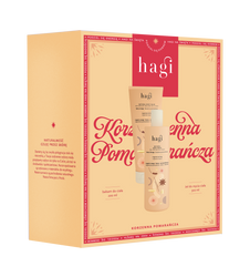 Hagi - Xmas Zestaw Korzennna Pomarańcza Balsam do ciała 200ml+Żel do mycia ciała 300ml