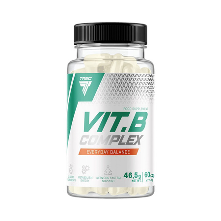 Trec VIT. B COMPLEX kompleks witamin B - 60 kaps.