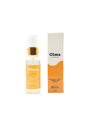 Olma Comsetics Olejek arganowo - migdałowy z olejkiem z kawy - Ujędrniający 50 ml