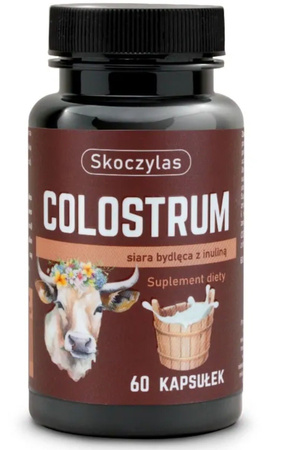 Skoczylas Colostrum siara bydlęca z inuliną 60 kaps.