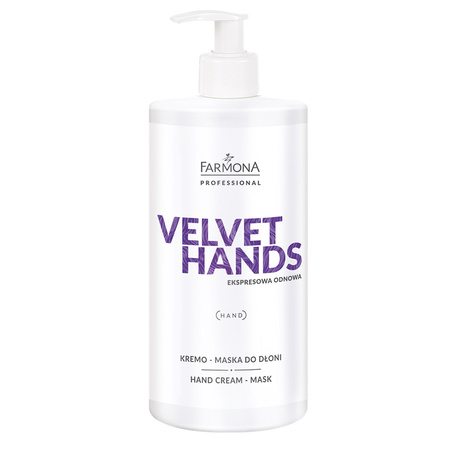Velvet Hands kremo-maska do dłoni 500ml