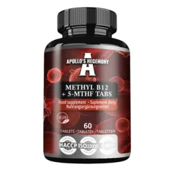APOLLO'S HEGEMONY Methyl B12 + 5-MTHF 60 tabs.