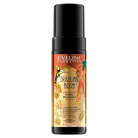 Brazilian Body ekspresowa pianka brązująca do ciała 6w1 150ml